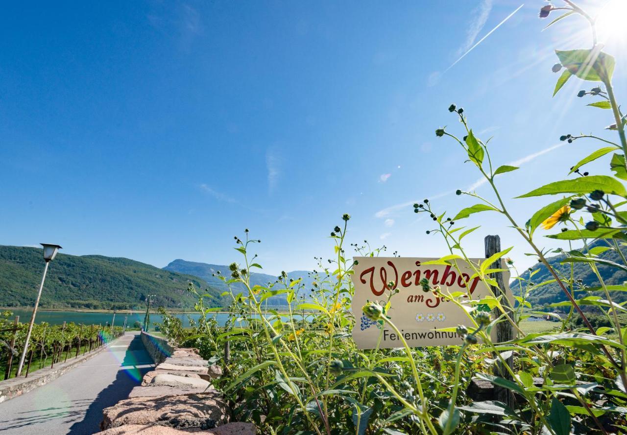 Weinhof Am See Caldaro Kültér fotó